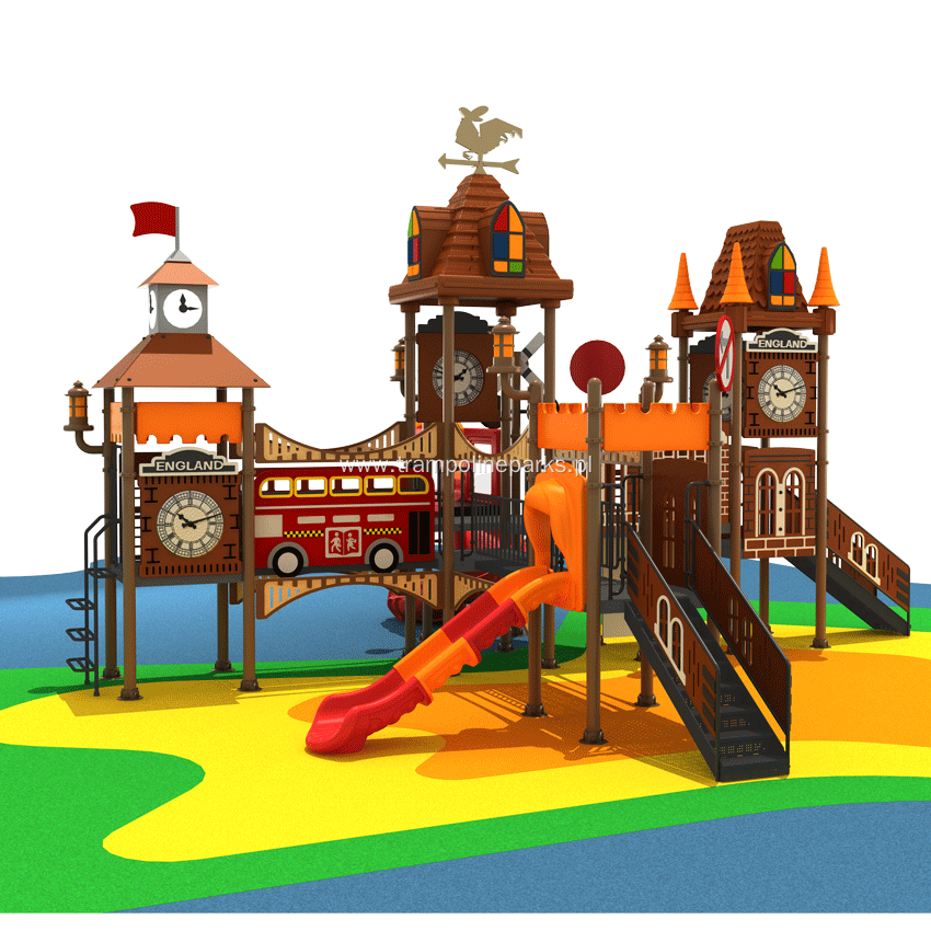 Reliable Supplier Outdoor Playground Equipment, Children Multifunctional Amusement Park Play