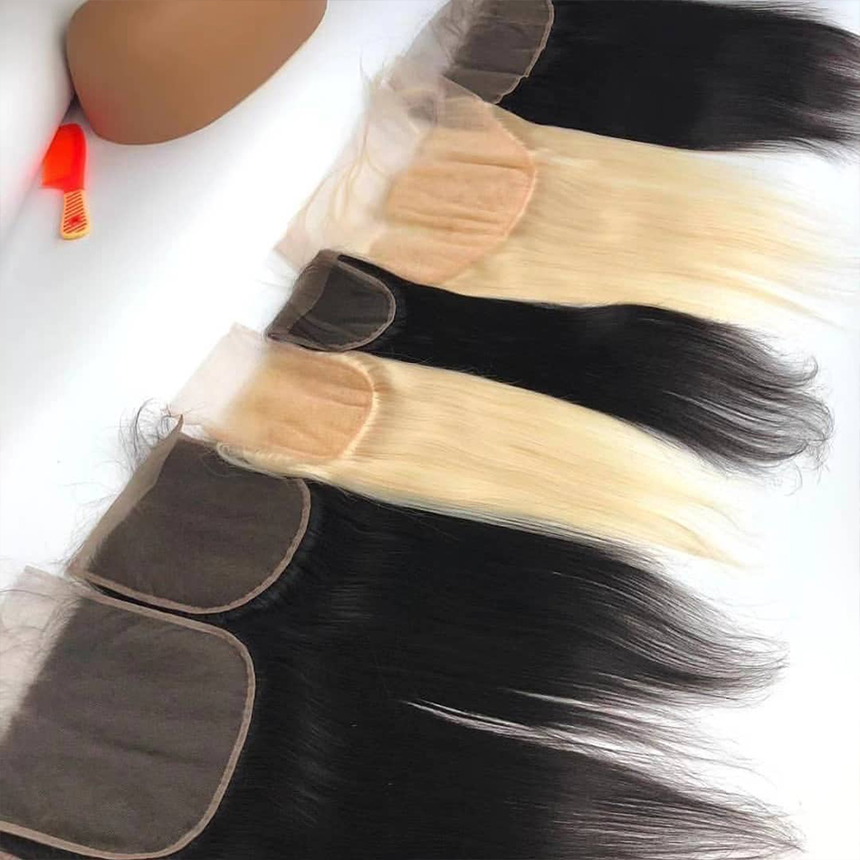 4x4 5x5 6x6 7x7 13x4 13x6 Swiss HD Lace Closure Virgin Hair Frontal Human Hair Bundles with HD Lace Frontal