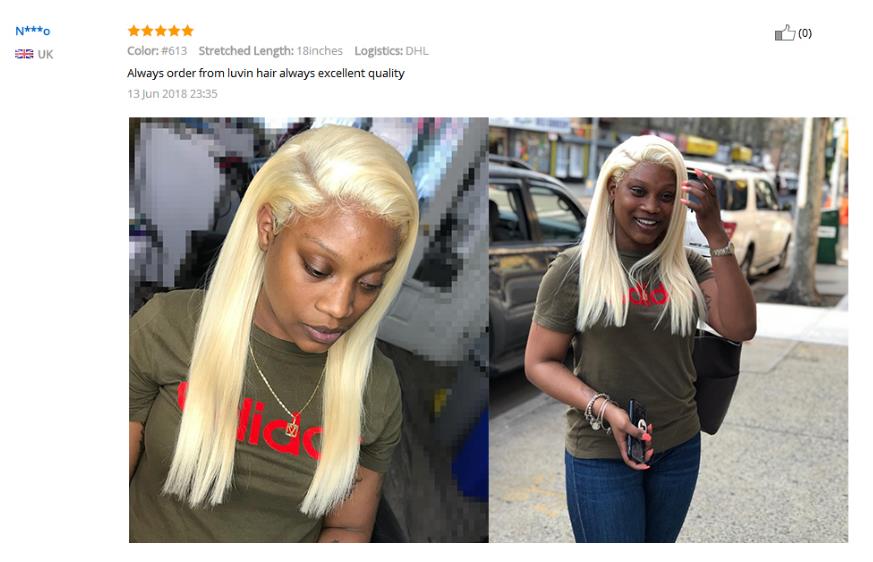 Glueless #613 Russian Blonde Lace Front Human Hair Wigs Straight Lace Frontal Wig Pre Plucked Honey Blonde Remy Lace Wigs