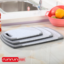 Stylish White Marble Cutting Board for Dining Area