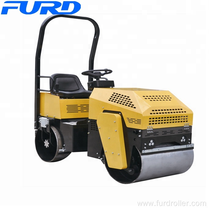 South Africa popular used 1 ton road roller compactor vibrating rollers(FYL-880)