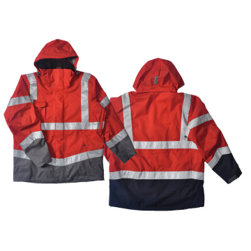 High visibility 3 in 1 outdoor jacket