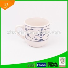 super white soup mug, porcelain soup mug of Chinese style, soup cup manufactures