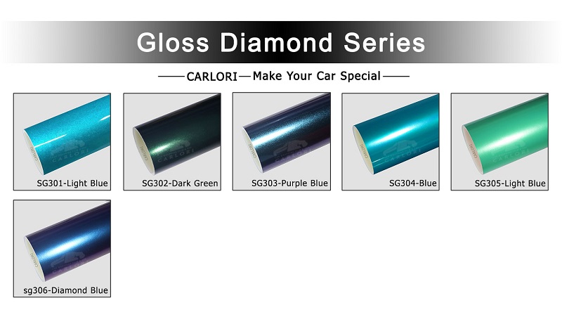 Gloss Diamond Car Wrap