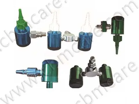 Oxygen Flowmeters with Quick Connectors