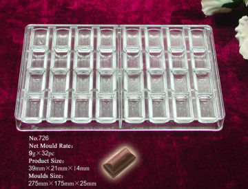 Chocolate mould plastic/PC chocolate mould