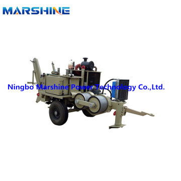 Hydraulic Puller for pulling conductors on transmission line