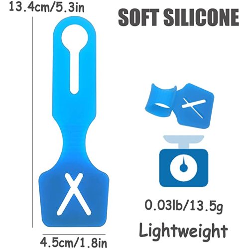 Silicone tay miễn phí chó poop túi