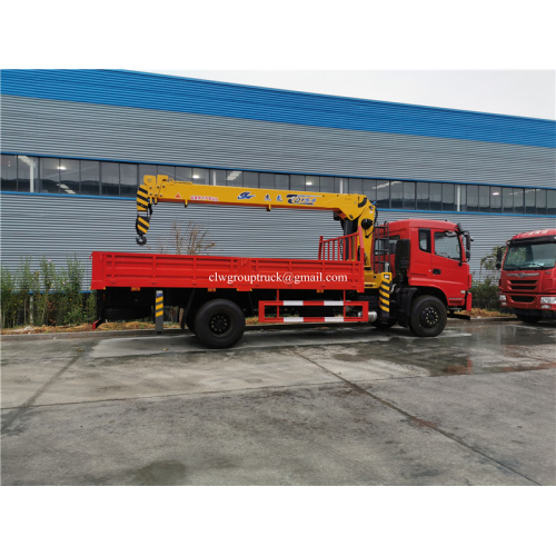 Grue montée sur camion hydraulique Dongfeng Boom