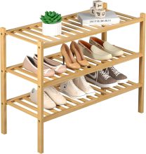 Wholesale Custom Bamboo Shoe Rack