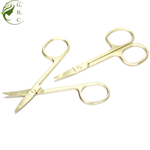 Small Lash Scissors for Women Nose Beard Scissors