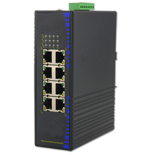 Industrial 8 port fast ethernet switch