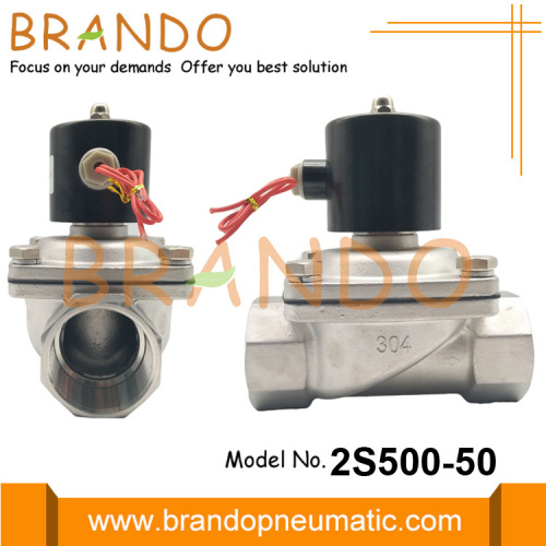 Electrovanne 2 &#39;&#39; 2S500-50 Inox 120V 230V