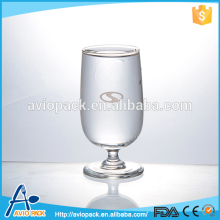 Cheap price disposable clear glass cups for airplane