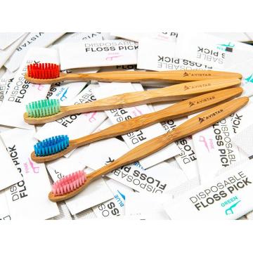 Wholesale Eco-Friendly Bamboo Bristle Toothbrush