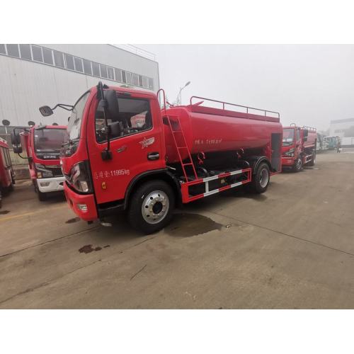 Camión de bomberos de agua de transporte forestal simple Dongfeng 5000L