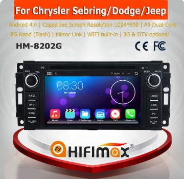 HIFIMAX Android mirror link car dvd radio for jeep grand cherokee 2 din car dvd player/car radio jeep grand cherokee