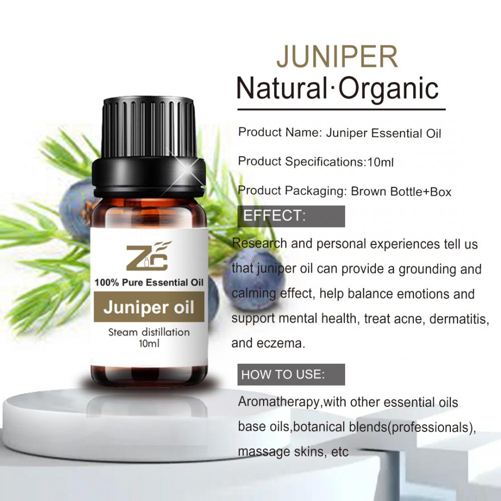 Penjualan Massal 100% Ekstrak Murni Minyak Esensial Juniper