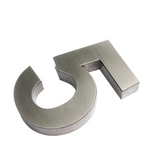 Waterproof Stainless Steel Door Numbers and Letters - Made in China