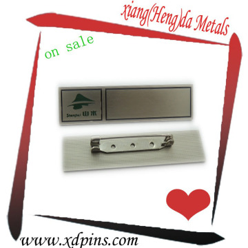 metal name tag board