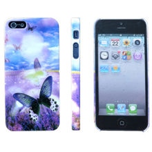 PC printed iphone5/5S cases, with glitters on designs, customized designs welcomed