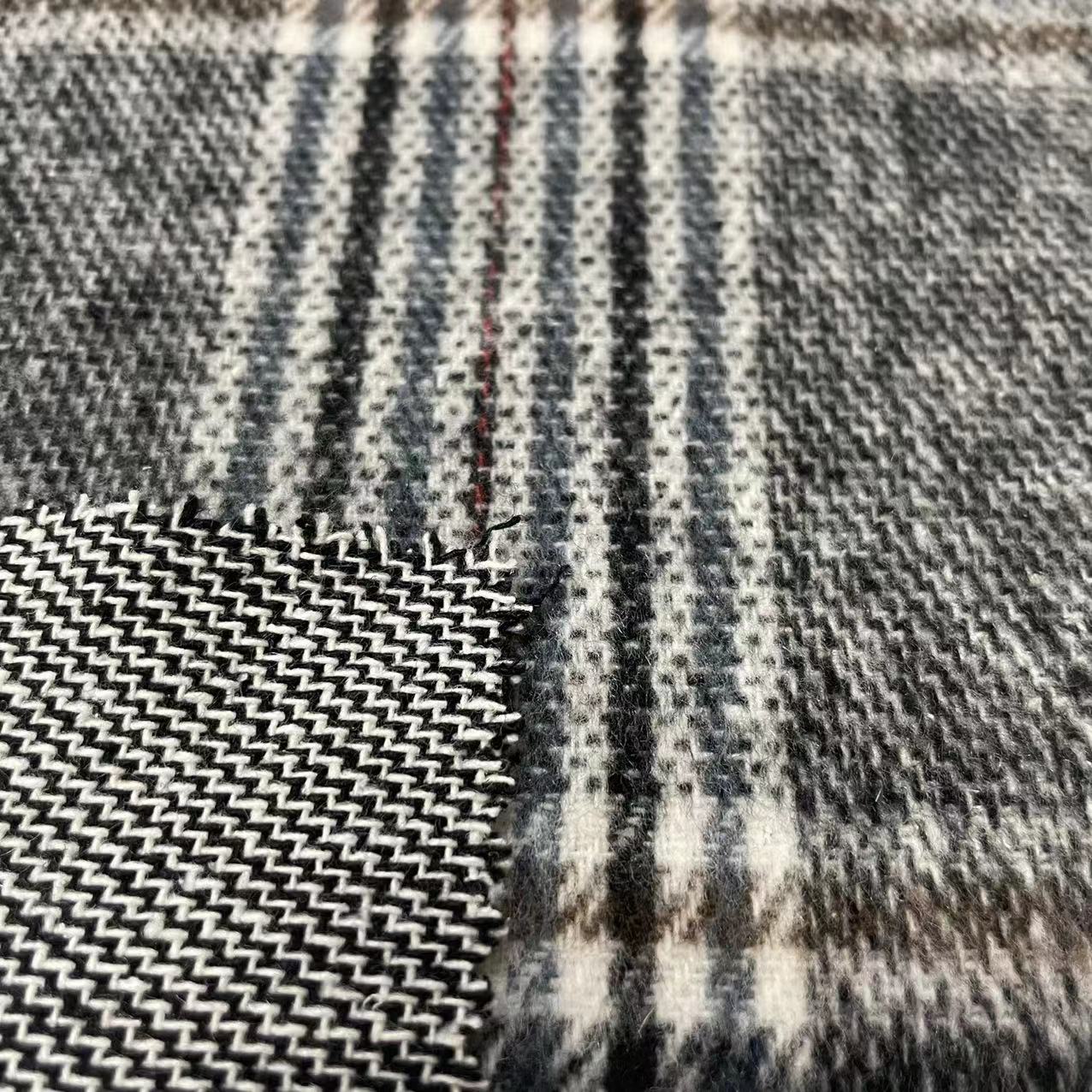 Tweed plaid Fabric