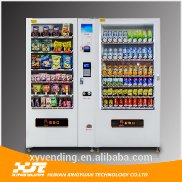 XY combo drinks snacks vending machine, comestic vending machine, candy vending machine
