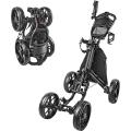 გოლფის ალუმინის 4 თვლები Golf Trolley County Golf