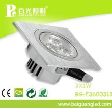 High power 3*1W LED ceiling lights ledlighting