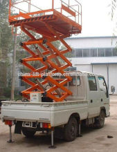 Outdoor truck elevator car lift scissor used