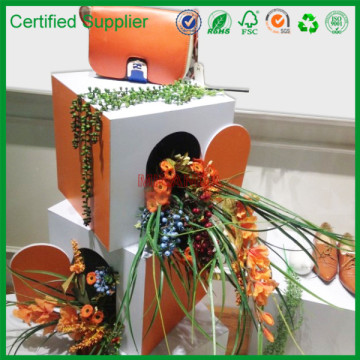 orange display box, decorative window display box (M-10248)