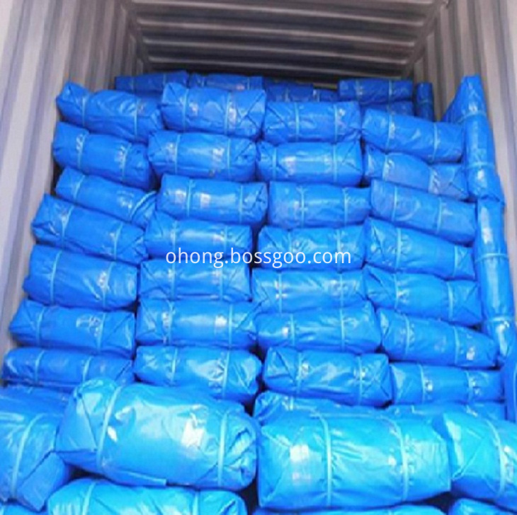 PE Tarpaulin Sheet bale packing 