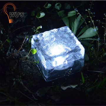 Fine appearance factory supply outdoor solar glass light