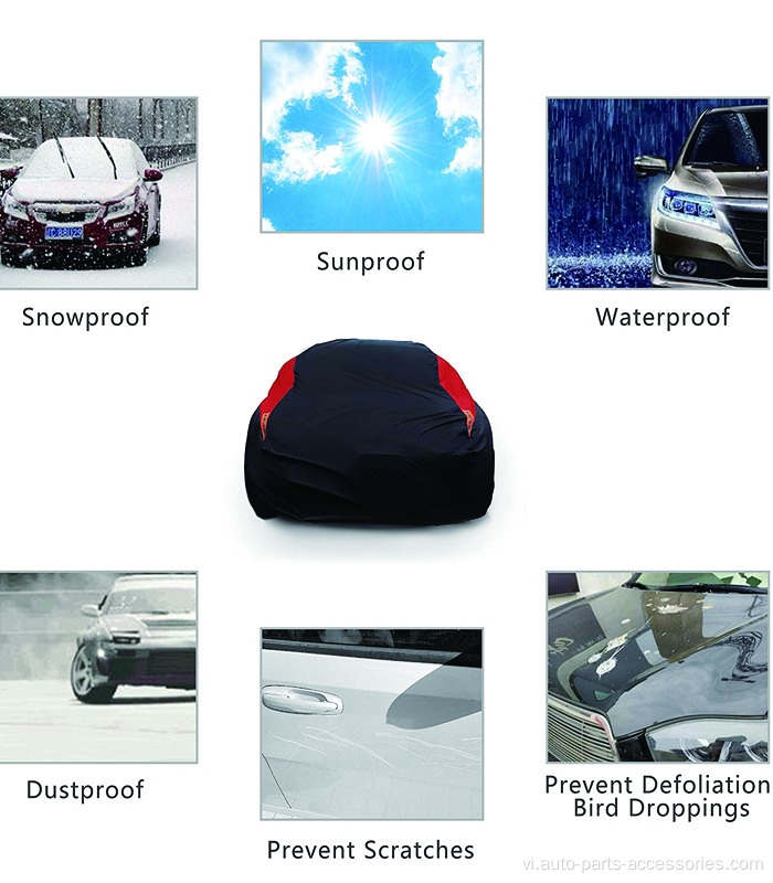 Vải chống nắng Vải đầy đủ xe bảo vệ mưa đá