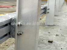 100% recycle shock absorbing aluminum foam blocks for roadside guardrail