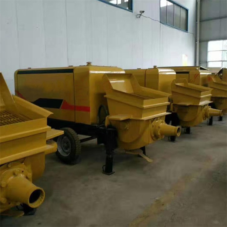 Concrete pump construction diesel engine used stationary concrete pump for sale