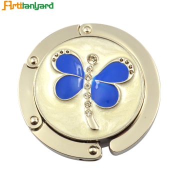Round Butterfly Bag Hanger With Metal
