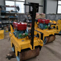 700kg walk behind manual mini road roller compactor