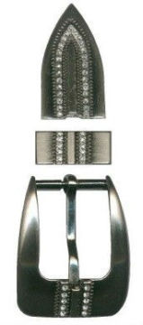 western belt buckle 3pcs set buckle