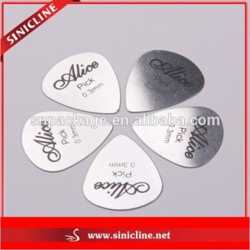 Customized Stainless steel Guitar Picks from Factory Direct