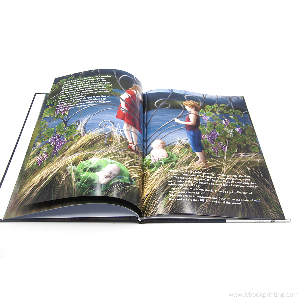 Custom Overseas hardcover children offset picture book