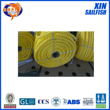 factory sale 3 strand pe twist rope in china