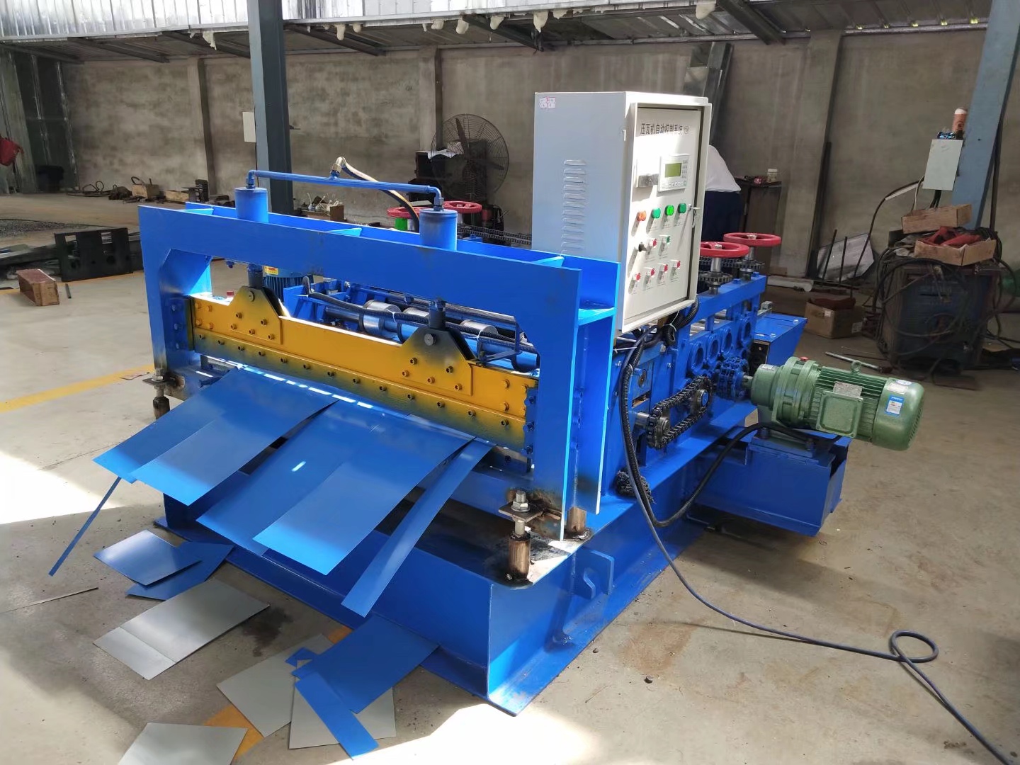 corrugated tile making  machine