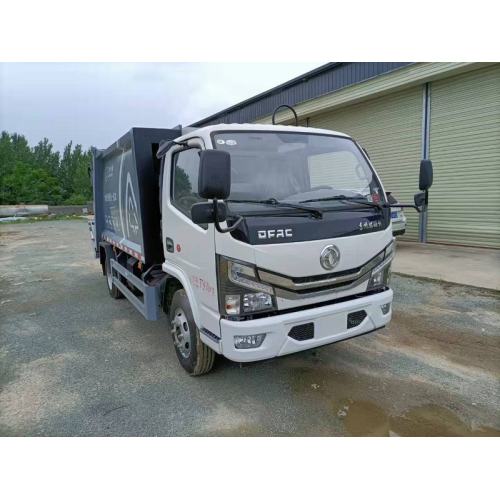 Dongfeng 6m3 / 8m3 Camion de recyclage du compacteur de poubelles