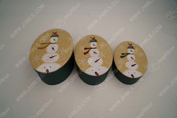 Hand-painted Christmas Gift Box