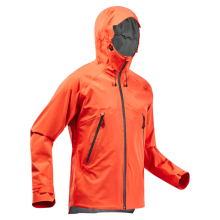 CONMR Durable Rain Jacket for Men - Outdoor Hard Shell Windproof Waterproof Jacket