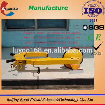 Cheapwheel clamp/spare tyre lock/tire wheel lock