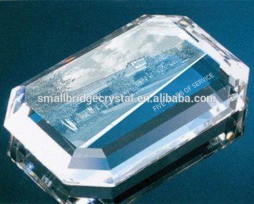 Cheap clear glass paperweight