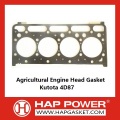 Agricultural Engine Head Gasket Kutota 4D87