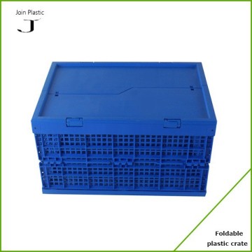 Foldable plastic fruit and vegetable storage box